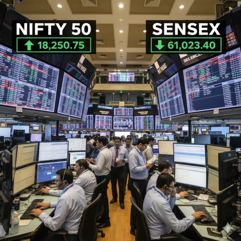 India stocks rise chart showing Nifty and Sensex gains on US shutdown reprieve