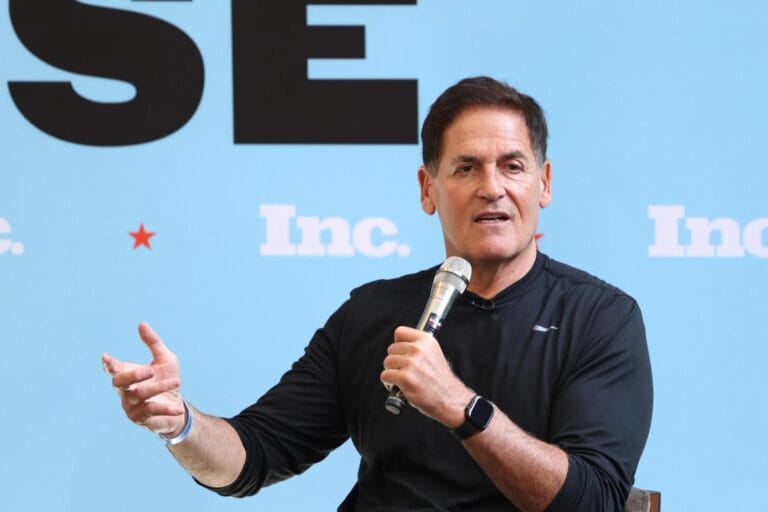 Mark Cuban discussing his Mark Cuban Bitcoin Sale and Bitcoin's performance as a hedge.
