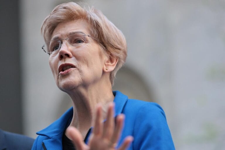 Senator Elizabeth Warren questioning the oversight of unqualified crypto banks by U.S. regulators.