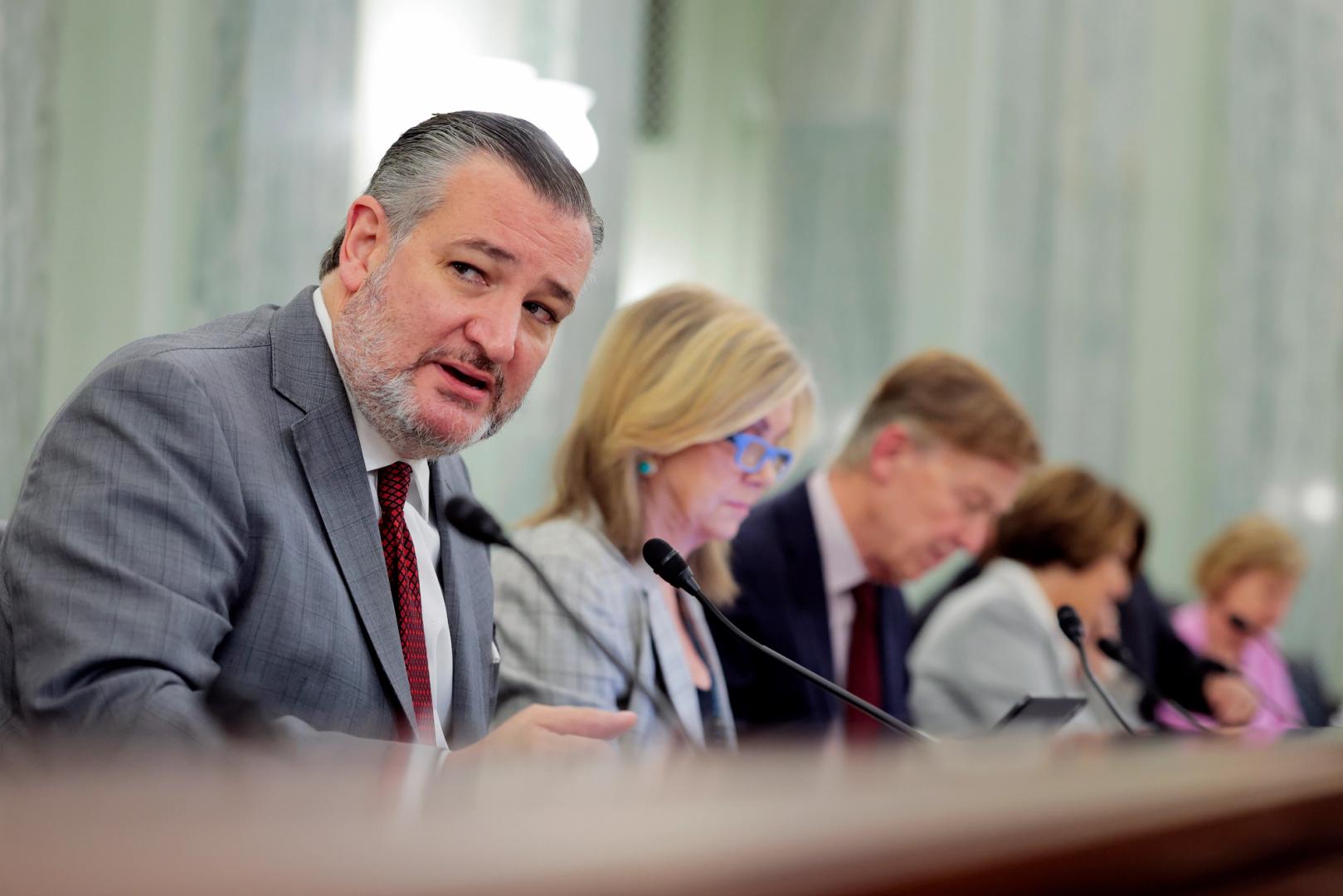 A gavel on a desk, symbolizing the Senate's Prediction Markets Scrutiny during a hearing.