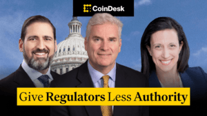 Tom Emmer discussing the Clarity Act and crypto developer protections