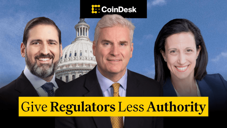 Tom Emmer discussing the Clarity Act and crypto developer protections