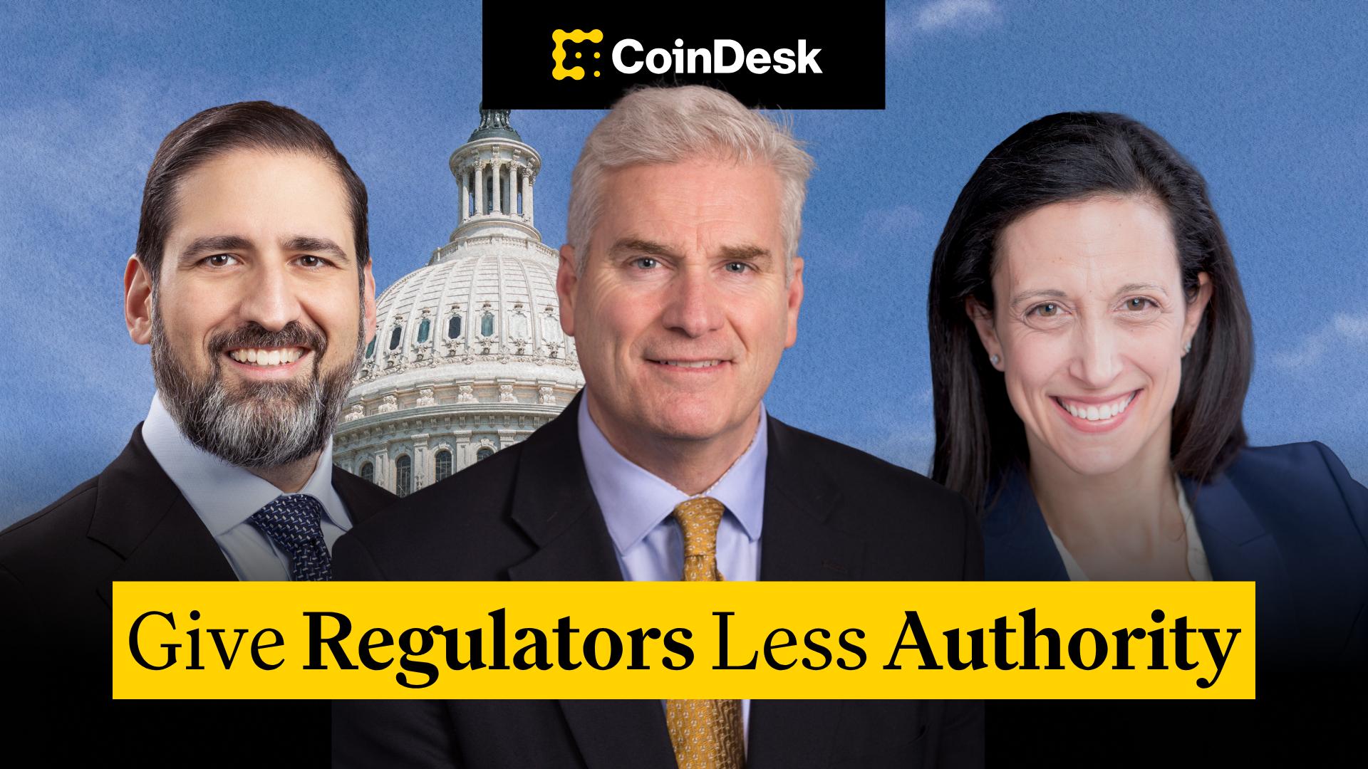 Tom Emmer discussing the Clarity Act and crypto developer protections