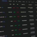 An illustration showing the UK flag imposing sanctions on a cryptocurrency exchange logo, representing UK crypto sanctions on HTX.