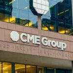 Institutional trader monitoring cme is letting bitcoin volatility index futures on a professional dashboard