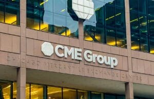 Institutional trader monitoring cme is letting bitcoin volatility index futures on a professional dashboard