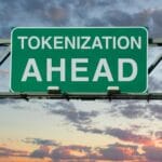 Digital representation of financial assets being tokenized on a blockchain network