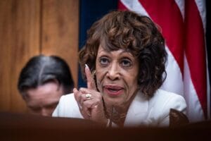 A u.s. house democrat, discussing financial policy and crypto regulations in a committee hearing.