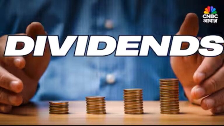 Professional financial chart representing stock market infrastructure and shareholder dividends