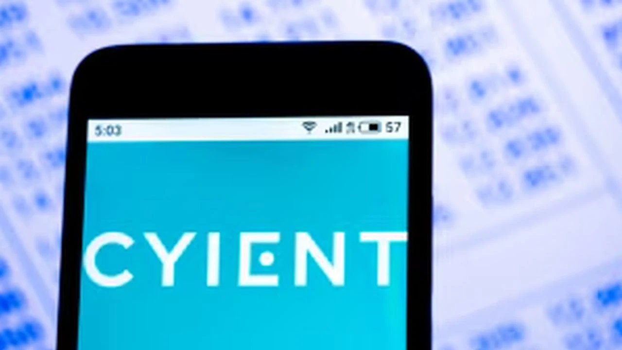 Professional investor analyzing Cyient stock performance charts