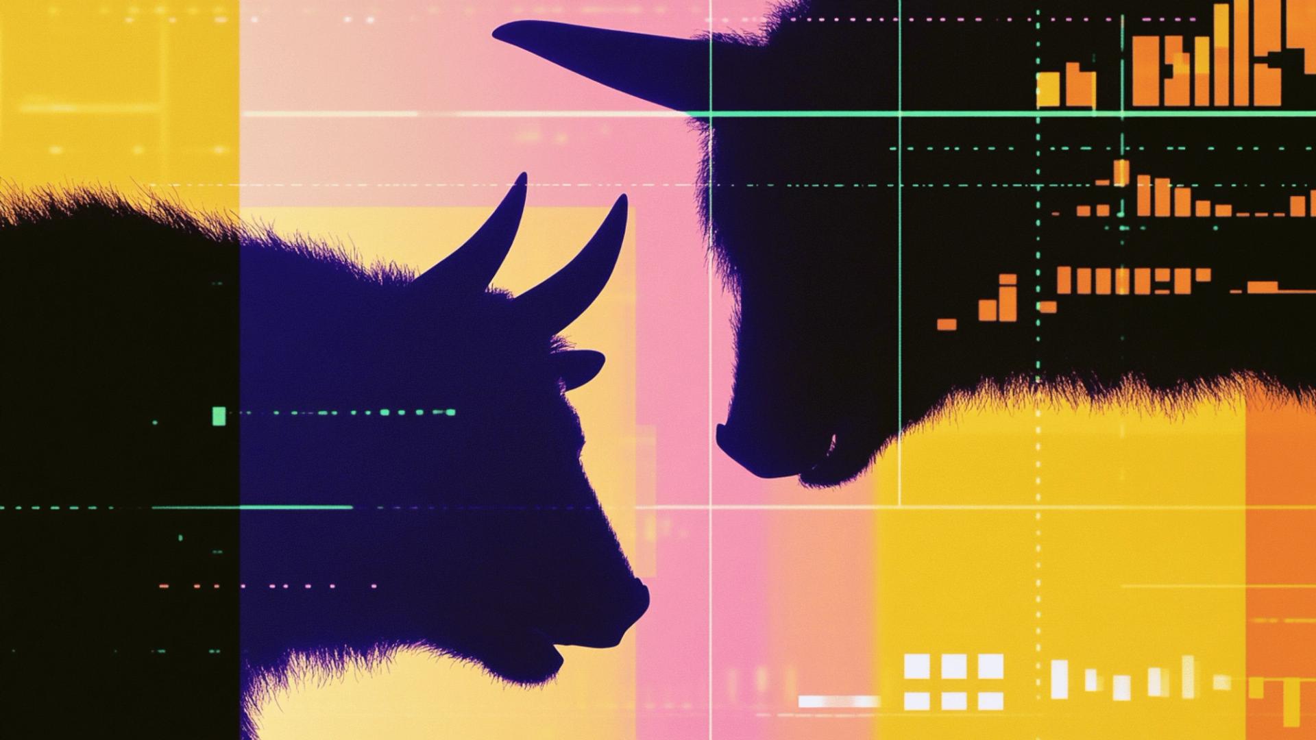 Financial chart showing market trends related to what robinhood’s recent restructuring