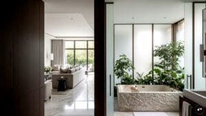 Modern luxury housing: is featuring biophilic design and wellness infrastructure