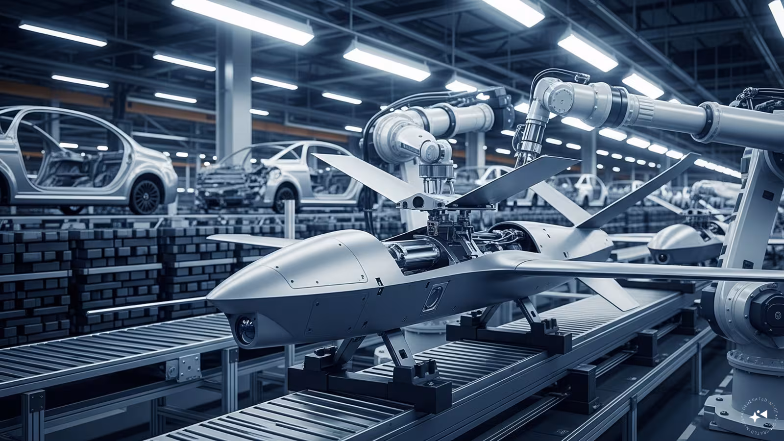 Renault and Thales partnership logo representing the expansion into defense drone manufacturing