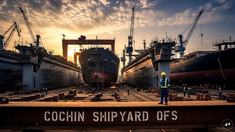 Professional analysis of Cochin Shipyard OFS and government divestment strategy