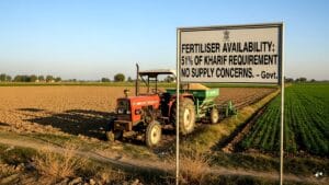 Professional analysis of India's agricultural supply chain and fertilizer availability