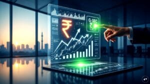 A visual representation of the G-sec tax exemption policy and Indian bond market growth