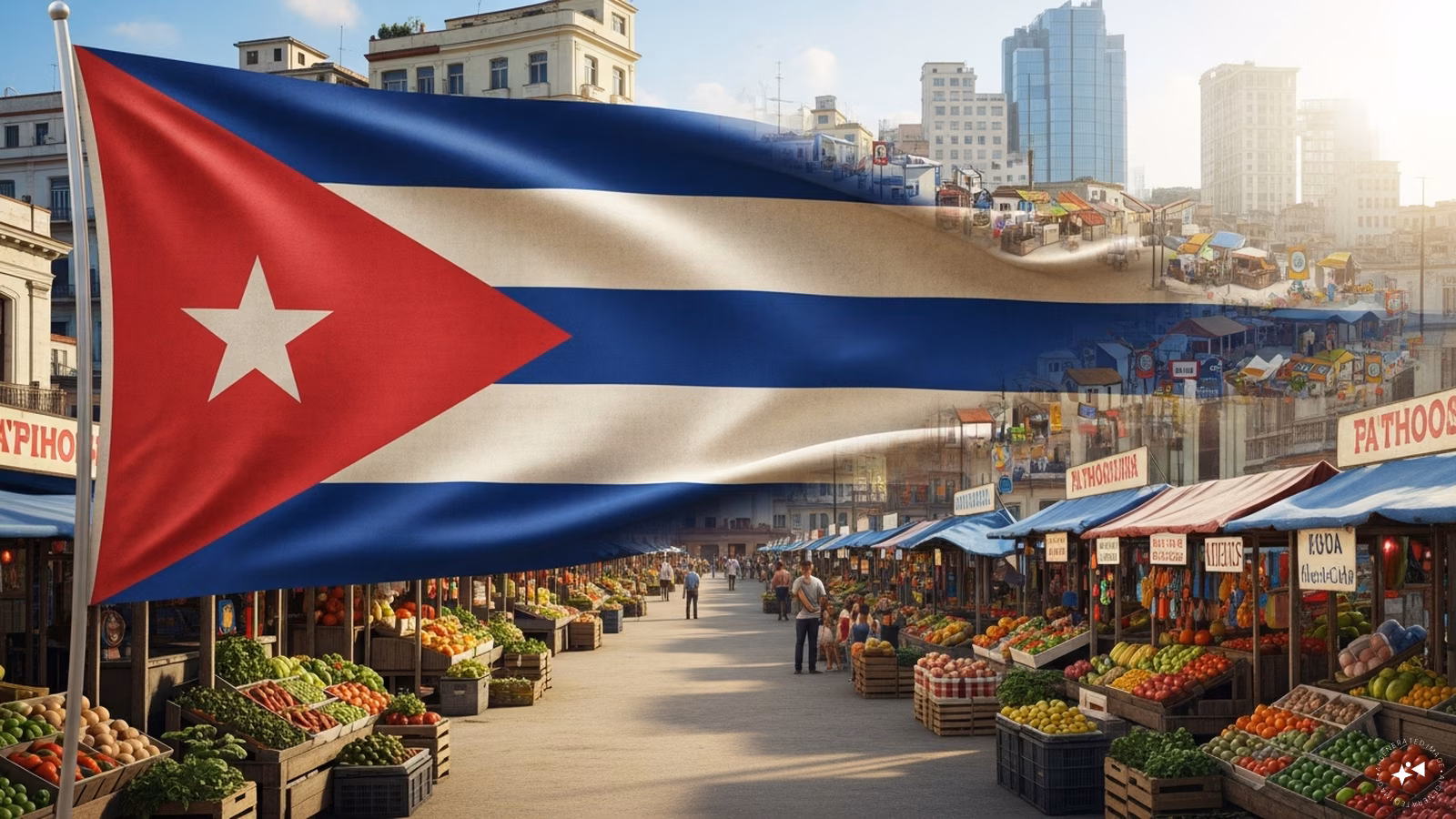Aerial view of Havana representing the shift in Cuban economic policy