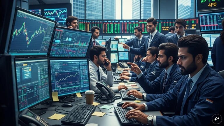 A professional chart showing the balanced allocation of multi cap funds across market segments