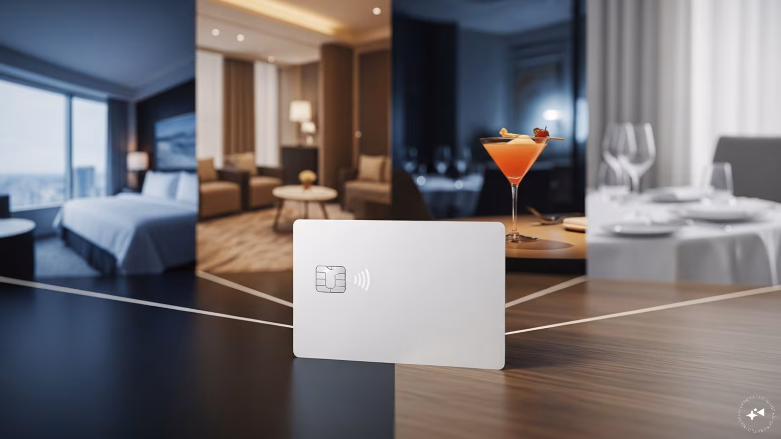 From hotel memberships: The Ultimate Essential Guide 1 A traveler checking into a luxury hotel using premium credit card benefits