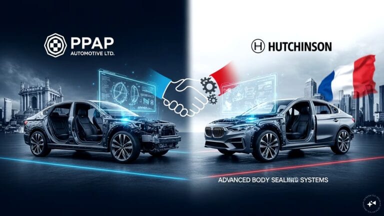 Stock market chart representing ppap automotive surges and industrial growth