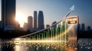 Chart showing consistent growth in sip inflows stay trends over three months