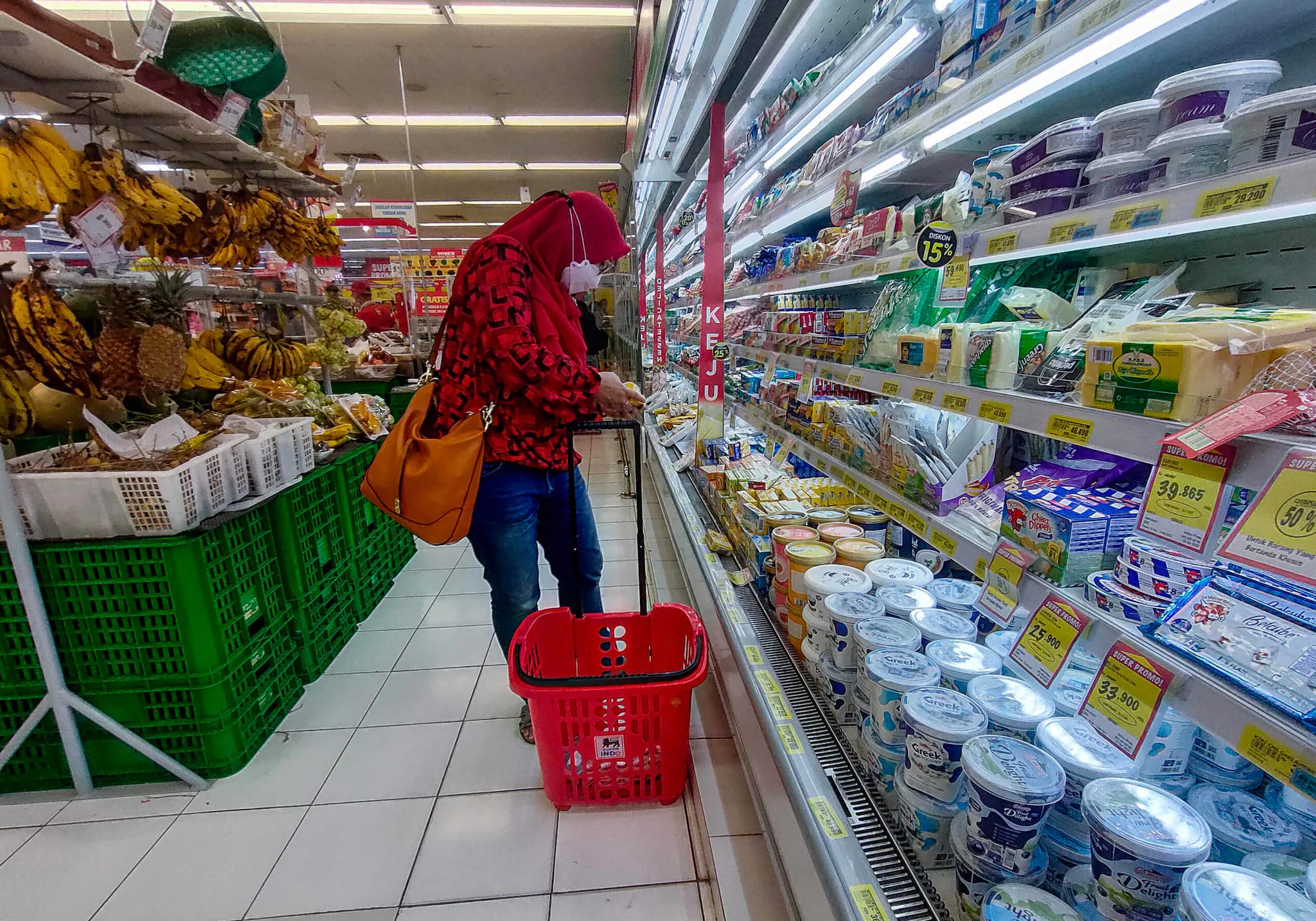 A visual representation of global food supply chain risks and market inflation indicators.