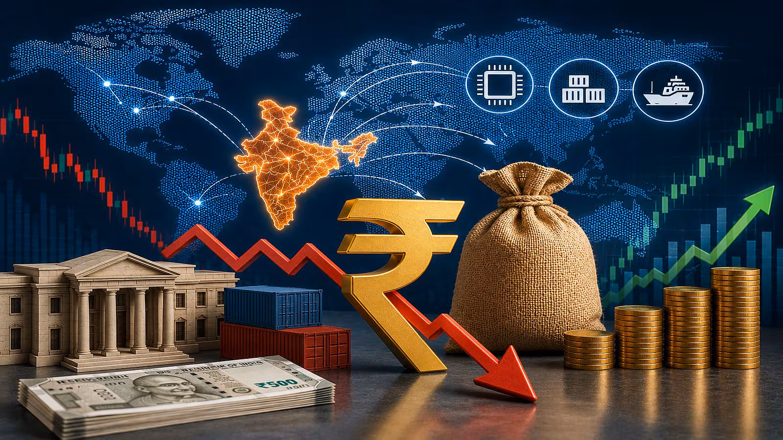 let rupee act: The Essential Game-Changing Guide 1 A professional chart showing the Indian Rupee exchange rate trends and market stability