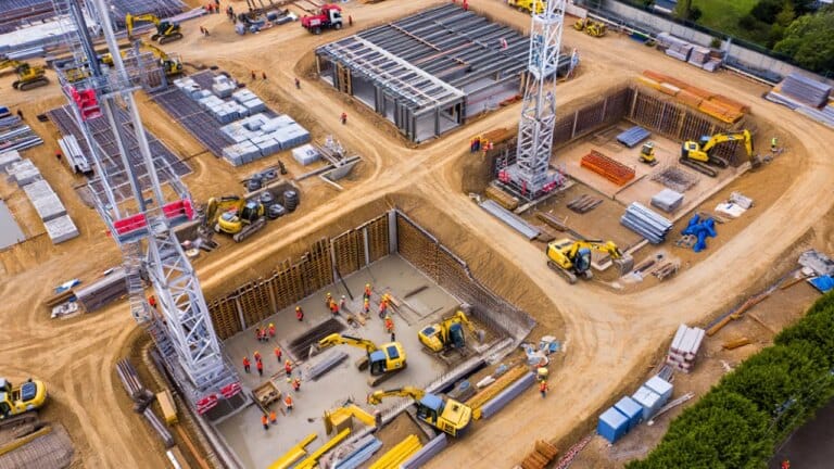 ashoka buildcon gets: The Major Game-changing Update 1 Construction site development representing Ashoka Buildcon infrastructure projects