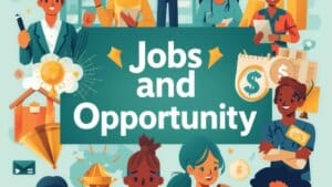 Professional analyzing data trends related to hiring for ai