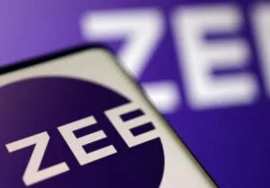 zee entertainment board meeting announcement on financial news ticker