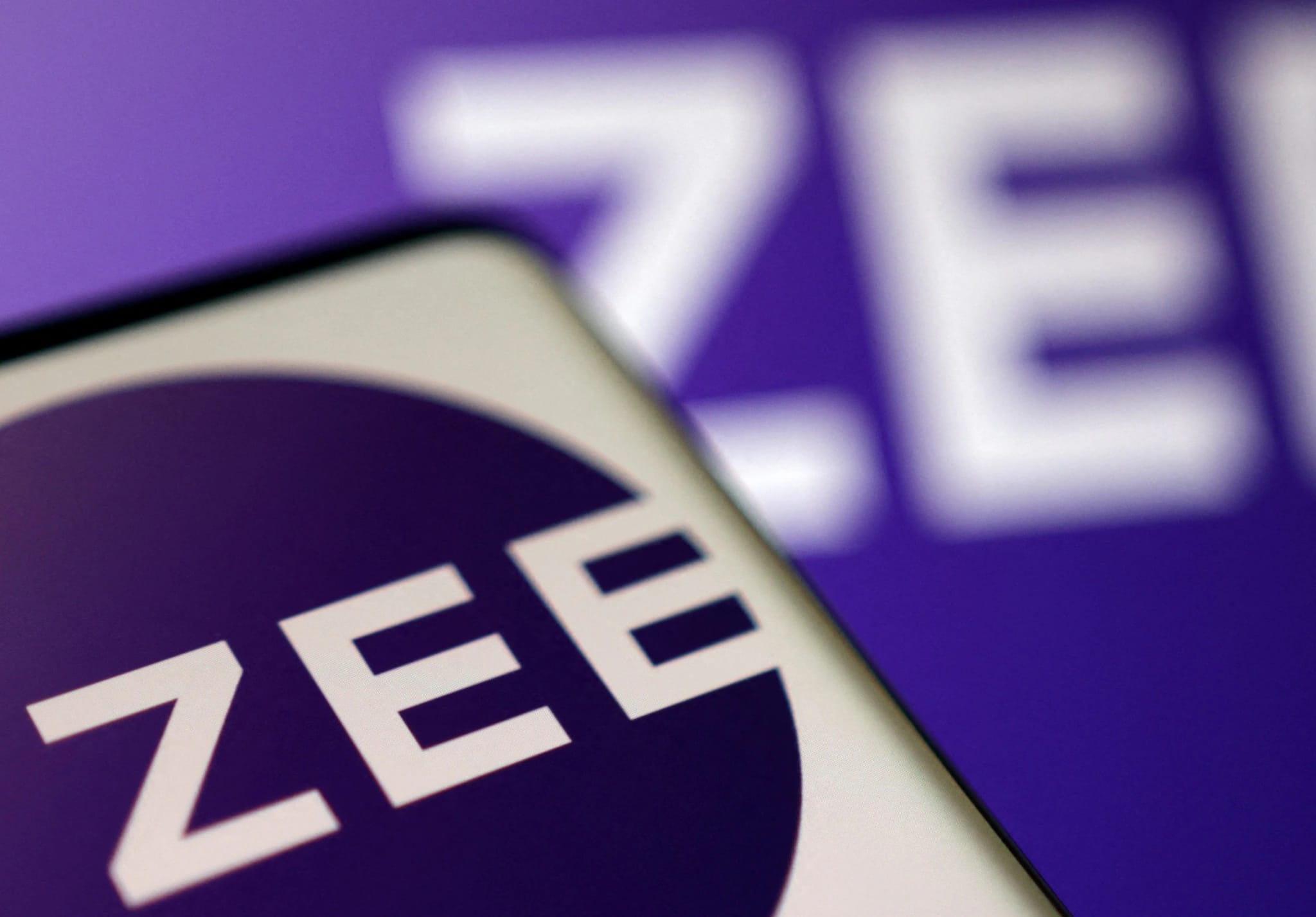 zee entertainment board meeting announcement on financial news ticker
