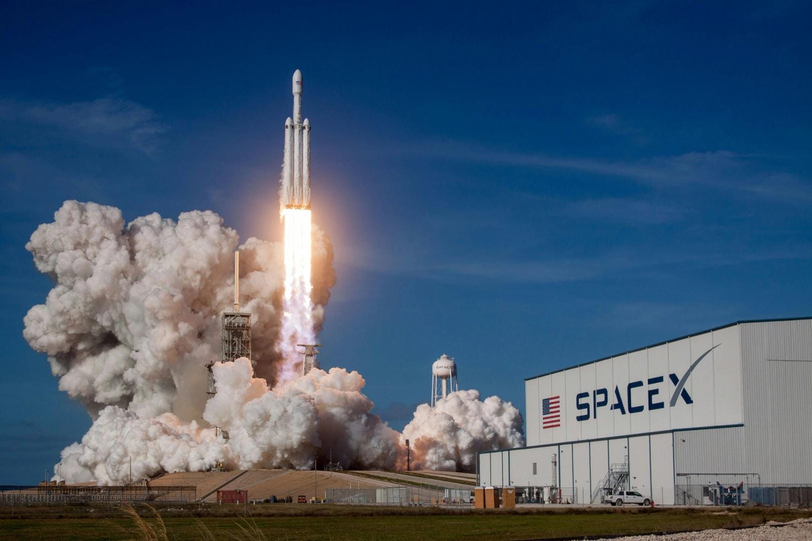 Digital representation of SpaceX tokenized equity trading on a financial dashboard