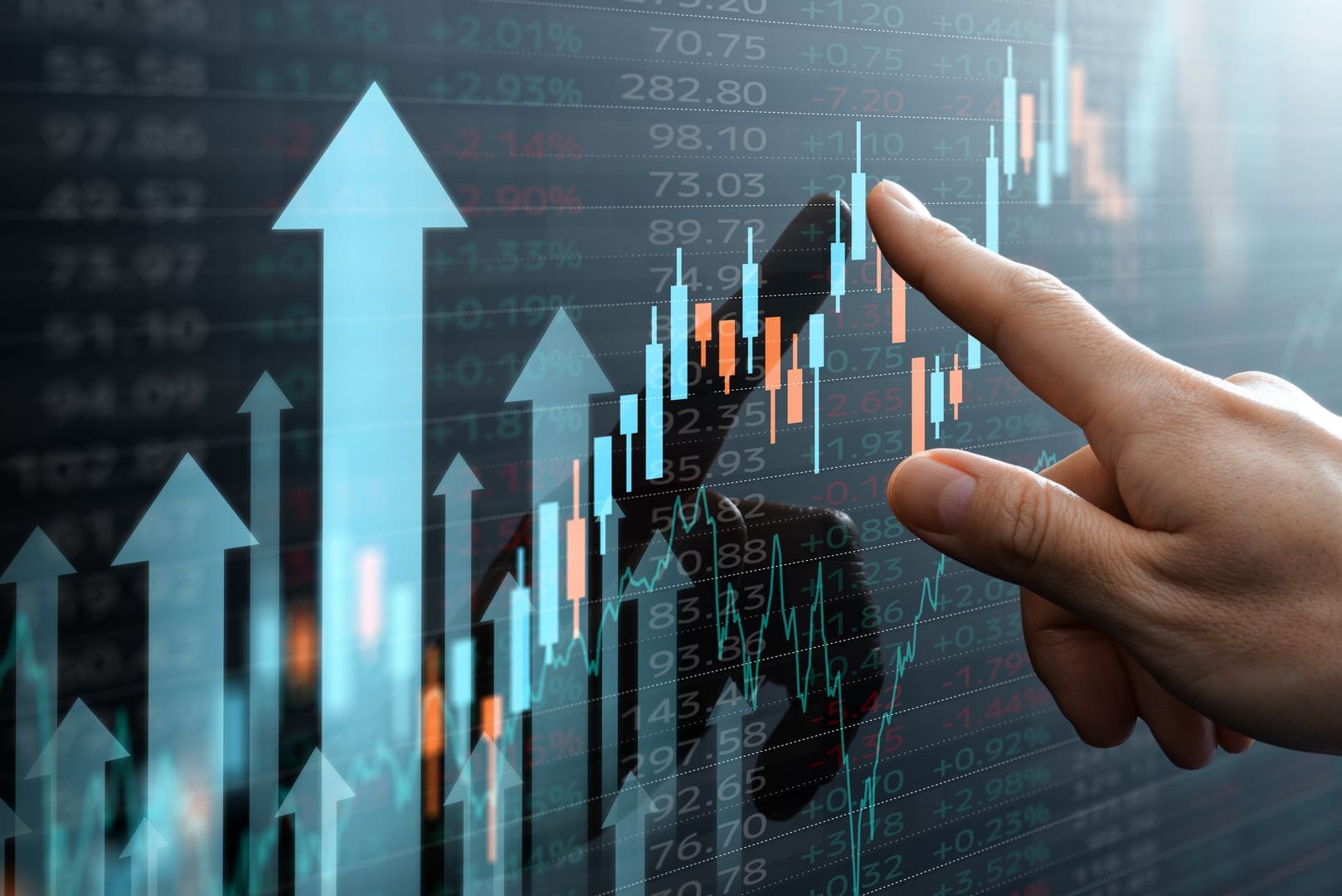 ether and solana: The Essential Game-Changing Update 1 Digital charts showing the growth of ether and solana in a volatile market