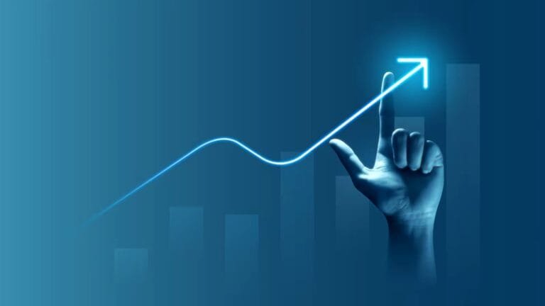 Graph showing India's rise in global economic reform rankings