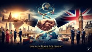 Official document representing finmin notifies rules for international trade compliance