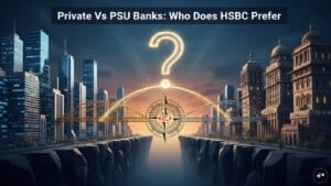 A professional financial chart representing the positive private banks outlook