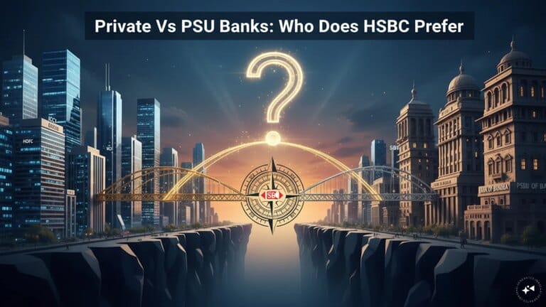 A professional financial chart representing the positive private banks outlook