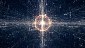 A digital representation of AI security and global technology regulation in Beijing