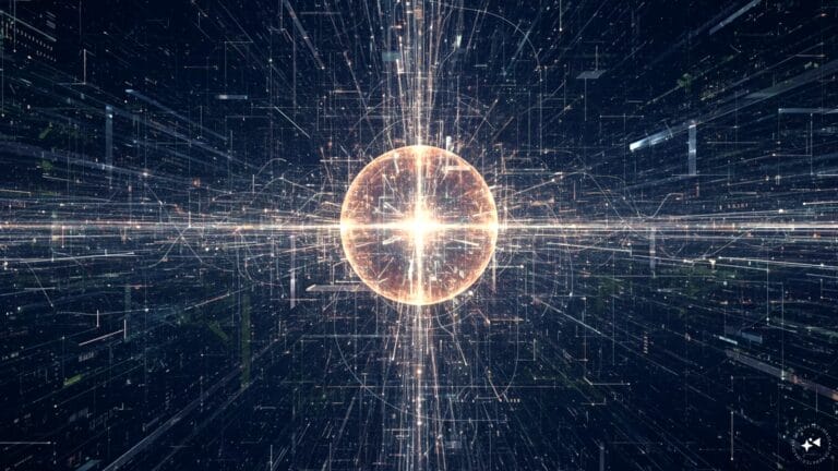 A digital representation of AI security and global technology regulation in Beijing