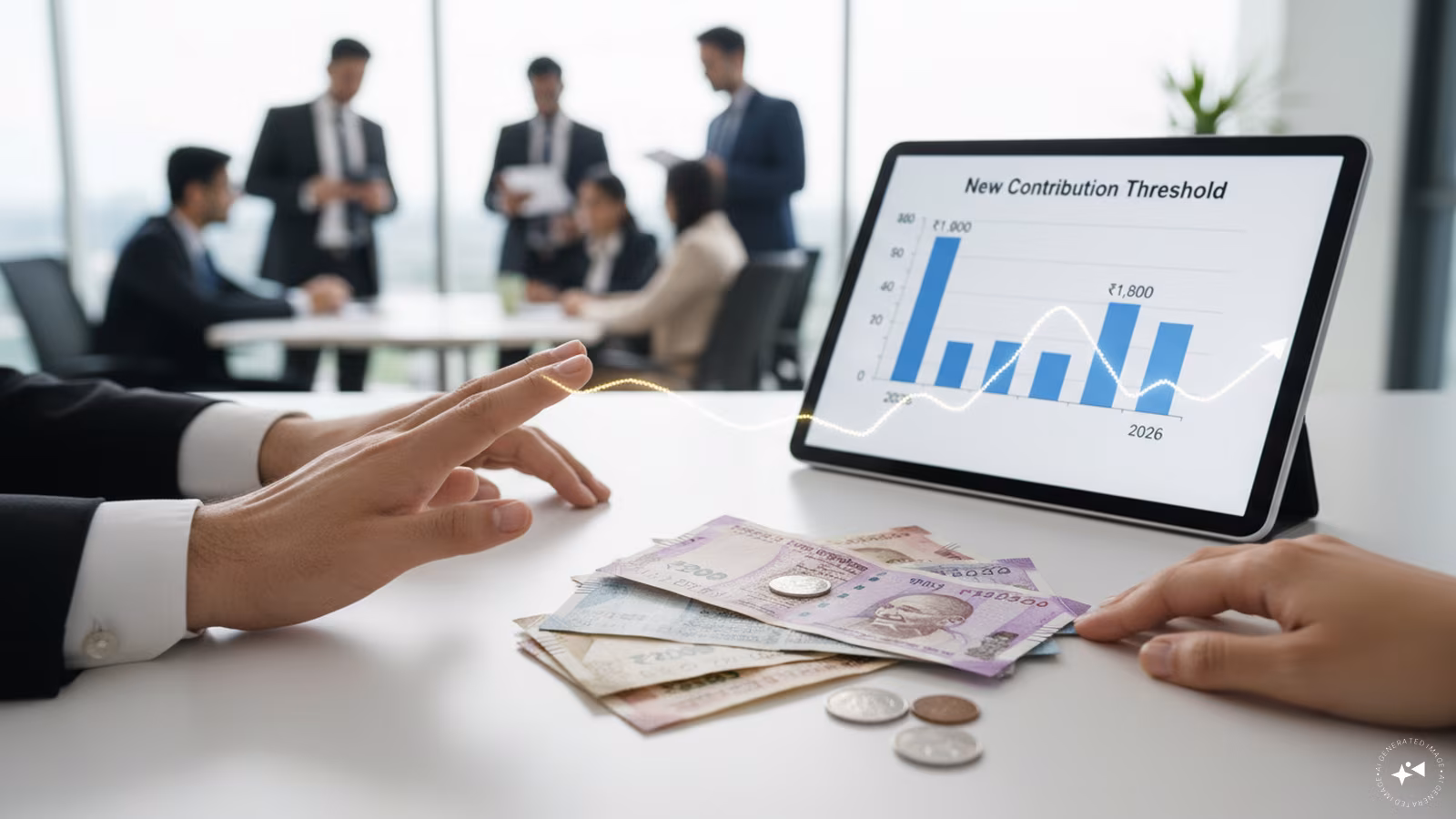 epf contributions above: The Essential Urgent Update 1 A professional analyzing financial documents regarding EPF contributions above the mandatory limit