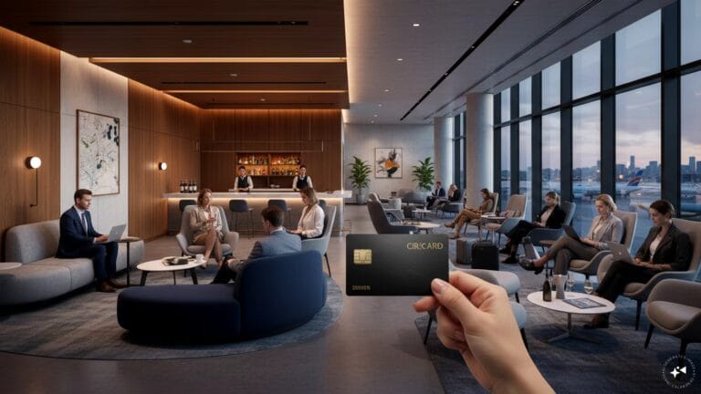 Traveler using the pb pass launched digital QR code at an airport lounge