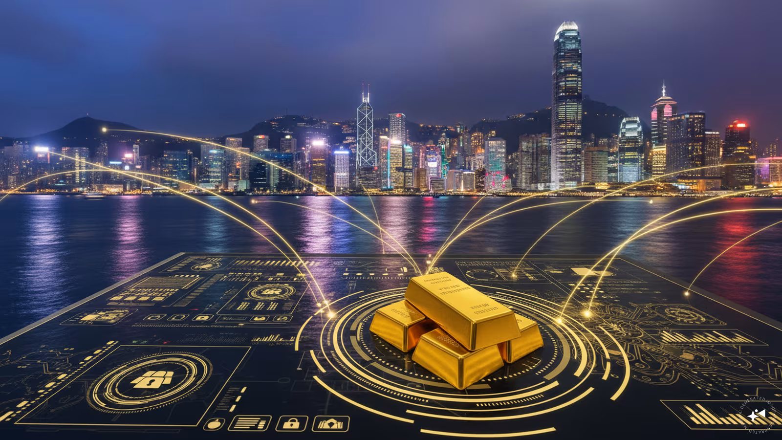hong kong begins: The Key Game-Changing Gold Strategy 1 Professional gold bullion bars representing the new Hong Kong clearing system