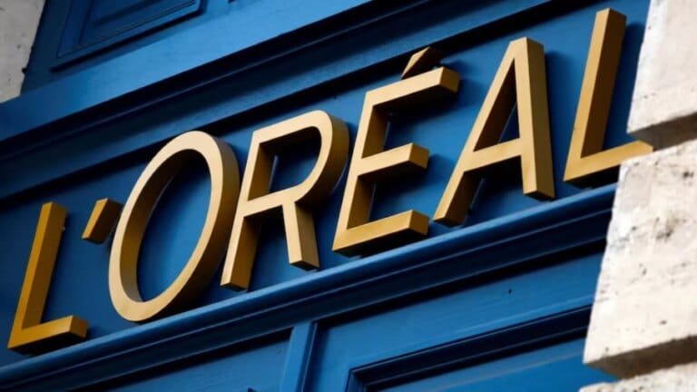 L’Oréal branding in an Indian retail setting representing market growth