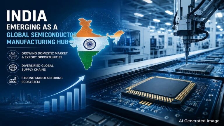 Qualcomm executive discussing semiconductor manufacturing potential in India