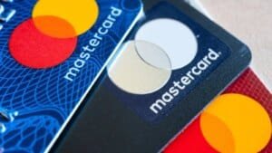 Financial chart showing mastercard profit beats expectations in a growing market