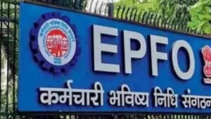 A professional interface showing the epfo’s upgraded member portal login screen on a smartphone