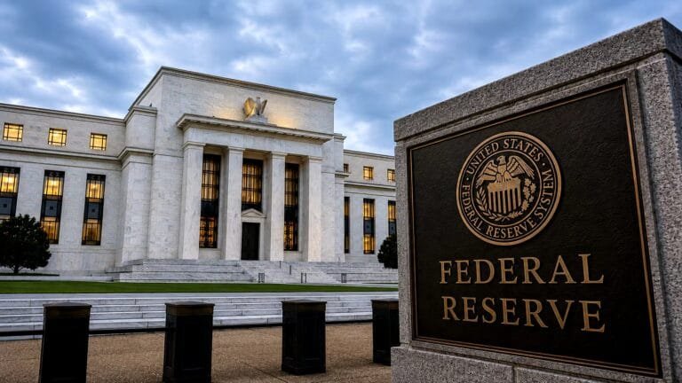 A professional chart showing the impact of the us fed meeting on market trends and interest rates.