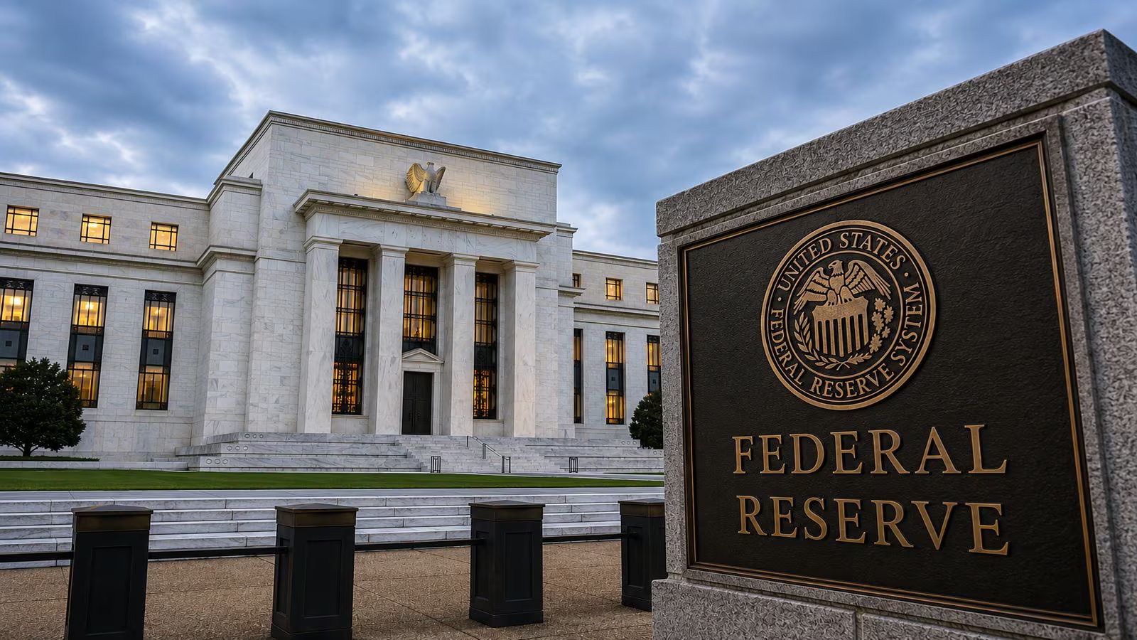 fed holds rates: The Essential, Surprising Update 1 The Federal Reserve building representing the fed holds rates policy decision