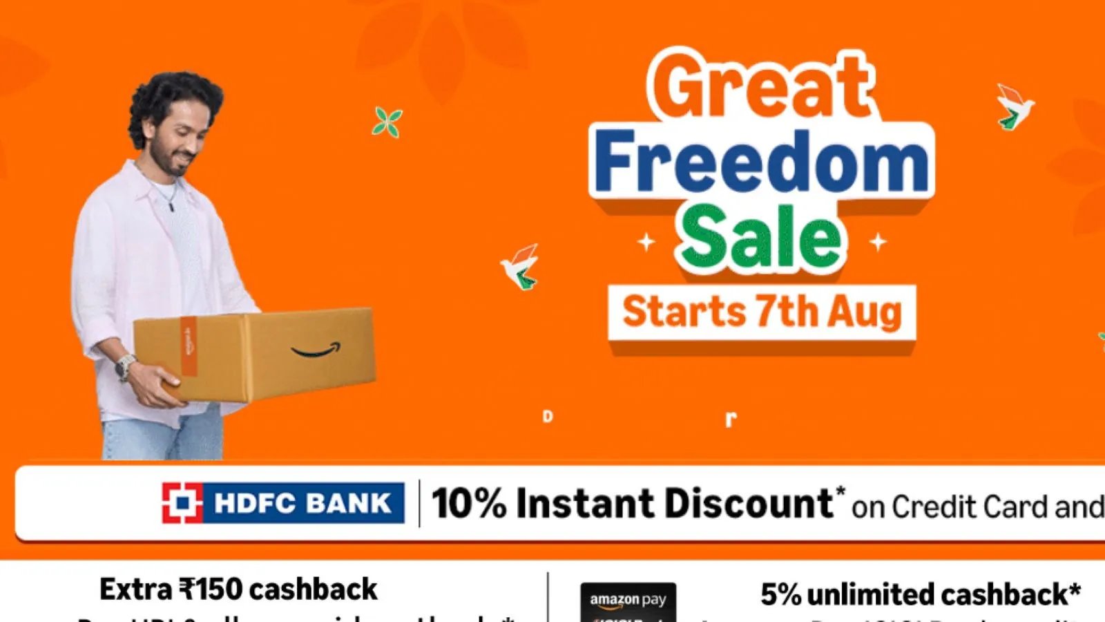 amazon great freedom: The Ultimate Must-Read Guide 1 Shopper browsing the amazon great freedom sale on a smartphone