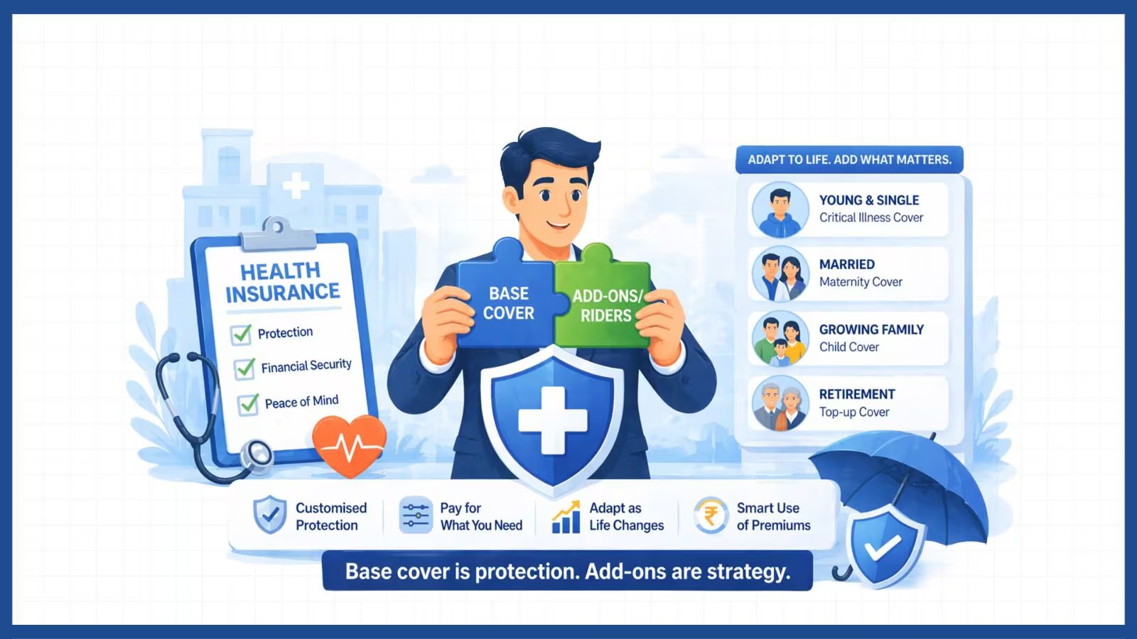 Health insurance ‘missing: The Essential Alarming Guide 1 A visual representation of the health insurance ‘missing gap affecting the Indian middle class